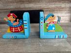 2 boekensteunen piraat van hout, Ophalen of Verzenden