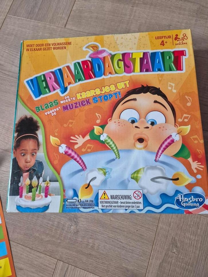 verjaardagstaart, Hobby en Vrije tijd, Gezelschapsspellen | Bordspellen, Gebruikt, Ophalen of Verzenden