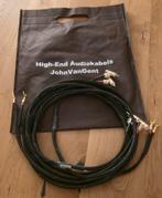 John van Gent Speakerkabel (2,8m) + Jumpers, Ophalen of Verzenden, Zo goed als nieuw, 2 tot 5 meter, Luidsprekerkabel