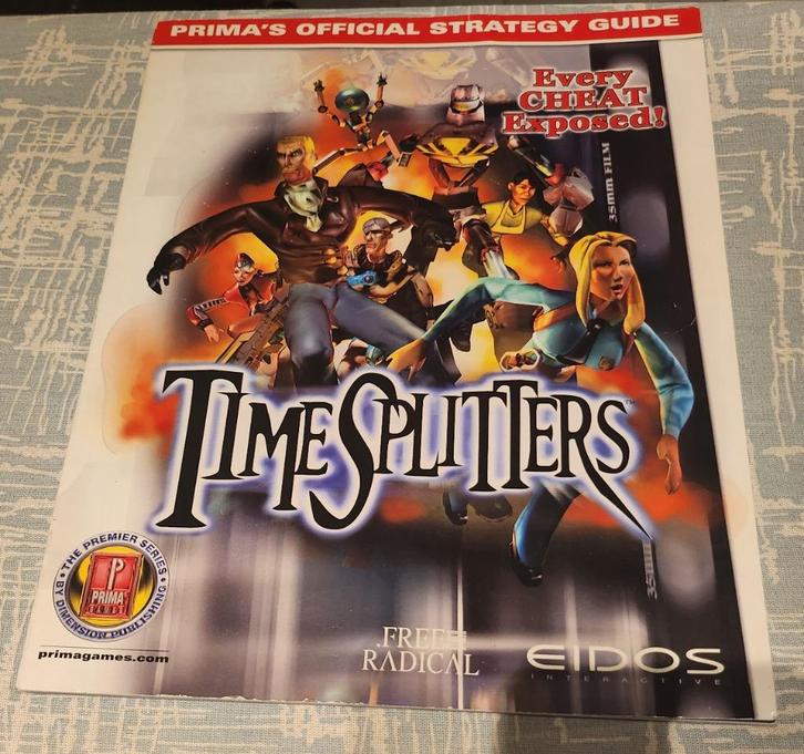 Timesplitters Prima's official strategy guide 978-07615349, Spelcomputers en Games, Games | Nintendo GameCube, Gebruikt, Shooter
