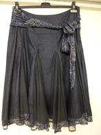 ROK VANILIA MAAT 40 NIEUWSTAAT, Kleding | Dames, Rokken, Blauw, Vanilia, Maat 42/44 (L), Ophalen of Verzenden