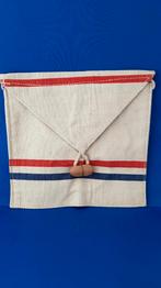 Handtasje van postzak, PTT Post zak, 18x19 cm. (3) 7A8, Tweedehands verkoop, Tweedehands verkoop, Gebruikt, Ophalen of Verzenden