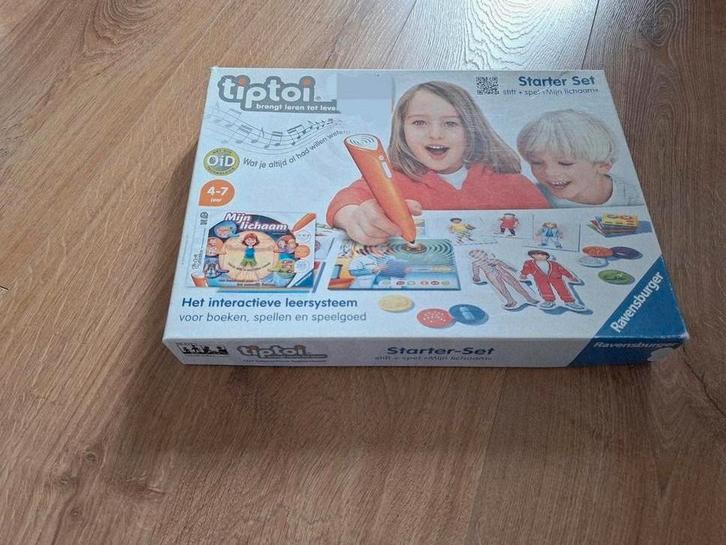 Tiptoi Mijn Lichaam Starter Set, Kinderen en Baby's, Speelgoed | Educatief en Creatief, Gebruikt, Taal en Lezen, Ontdekken, Met geluid