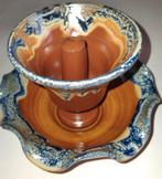 Griekse Keramische Pythagoras beker en Schaal Set, Ophalen of Verzenden