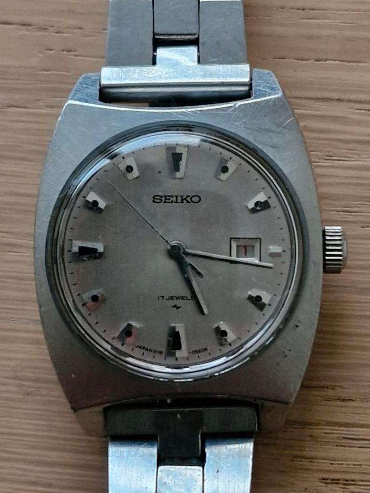 Vintage Seiko Dames Polshorloge, Sieraden, Tassen en Uiterlijk, Horloges | Antiek, Polshorloge, Seiko, Staal, Onbekend, Met bandje