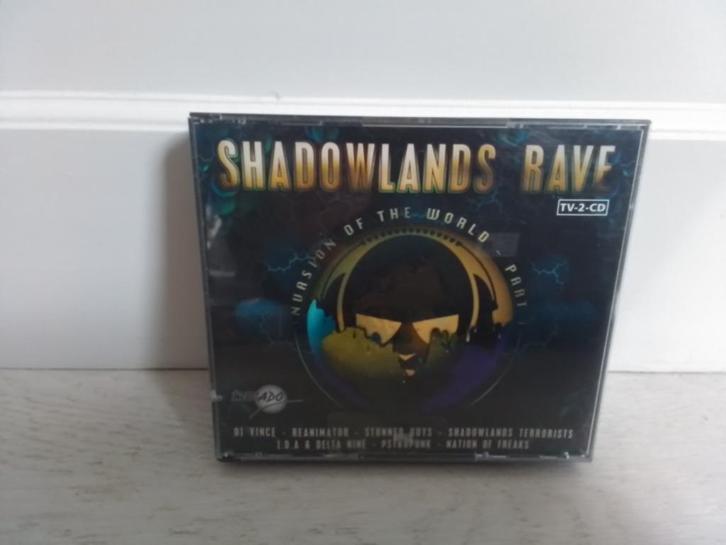 CD / Dubbelcd : Shadowlands Rave : Invasion of the world, Cd's en Dvd's, Cd's | Dance en House, Gebruikt, Ophalen of Verzenden