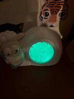 Zazu sam slaaptrainer schaap wit kinderwekker, Ophalen of Verzenden, Gebruikt, Analoog