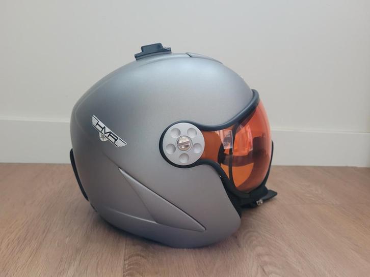 HMR H2 Skihelm Vizierhelm (maat M 57), Sport en Fitness, Skiën en Langlaufen, Zo goed als nieuw, Overige typen, Skiën, Overige merken