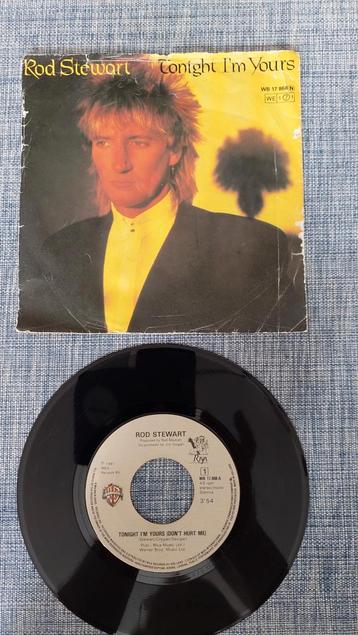 Single Rod Stewart - Tonight I'm Yours top40hit 1981 beschikbaar voor biedingen