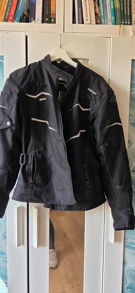Seca dames motorjas XL, Motoren, Kleding | Motorkleding, Jas | leer, Tweedehands, Ophalen of Verzenden
