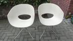 2 x kuipstoeltje wit eetkamerstoelen, Huis en Inrichting, Stoelen, Ophalen, Gebruikt, Wit, Vijf, Zes of meer stoelen