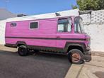 Mercedes 508D Camper Van – APK Exempt (Oldtimer), Auto's, 3330 kg, Particulier, 3758 cc, 6 stoelen