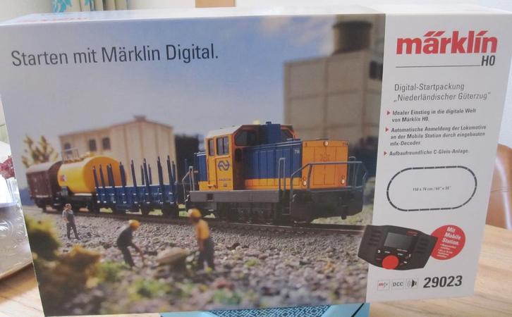 Marklin 29023  Complete digitale NS startset, Hobby en Vrije tijd, Modeltreinen | H0, Zo goed als nieuw, Treinset, Wisselstroom