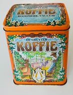 Vintage koffieblik Koffie Roodmerk- vacuüm De Gruyter, Verzamelen, Ophalen of Verzenden, Zo goed als nieuw, Overige