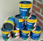 Acryl Verf - Binnen & Buiten - 8x Grijs - 750 ML - Nieuw, Doe-het-zelf en Verbouw, Ophalen of Verzenden, Nieuw, Grijs, Verf