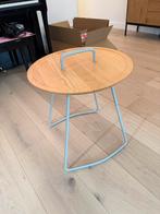 BySidde Bijzettafel - 52cm hoog, Ø50cm, Minder dan 55 cm, Rond, Zo goed als nieuw, Hout