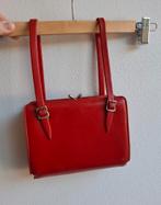 Vintage damestasje rood, Ophalen of Verzenden, Gebruikt, Rood, Overige typen