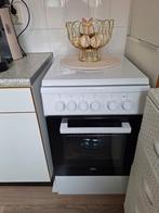 Beko Gasfornuis met Elektrische Oven, Ophalen of Verzenden, Gebruikt, Wit, Enkelwandige keuken