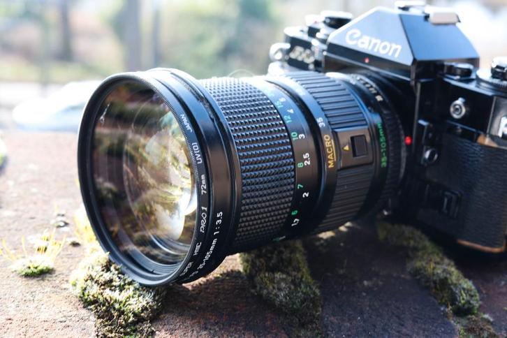 Canon FD objectieven voor A-1 AE-1 AV-1 T-70 etc, Audio, Tv en Foto, Fotocamera's Analoog, Gebruikt, Spiegelreflex, Canon, Ophalen of Verzenden