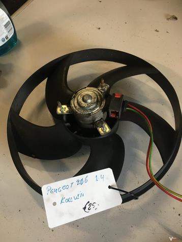 Peugeot 206 1.4 2005 Koelvin met motor beschikbaar voor biedingen