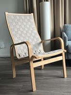 Zweedse fauteuil eikenhout Nielsen design mobler, Ophalen of Verzenden, Zo goed als nieuw