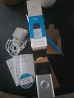 Ring Video Deurbel 2e Gen. + Transformator, Ophalen of Verzenden, Ingebouwde camera, Gebruikt, Draadloos