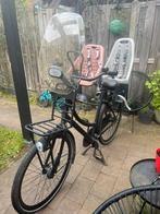 Gazelle fiets PuurNL zwart (met aankoopbon), Dubbele standaard, 56 cm of meer, 2 zitjes, Zo goed als nieuw