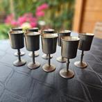 Th. Knutson Gränna Tenn, tin, tinnen bekers., Antiek en Kunst, Ophalen of Verzenden