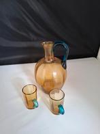 Glazen kannetje met glaasjes, Ophalen of Verzenden