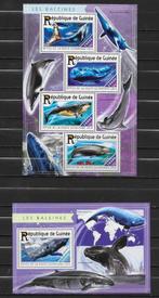 Guinee 2015 dieren walvissen, Verzenden, Guinee, Postfris