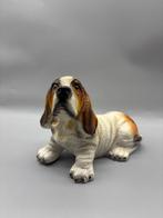 Vintage Basset Hound 70's, Ophalen of Verzenden, Zo goed als nieuw, Dier