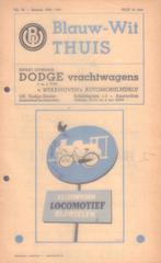 PROGRAMMA KAMPIOENSCOMPETITIE 1951 BLAUW-WIT v PSV EINDHOVEN, Ophalen of Verzenden, PSV, Boek of Tijdschrift
