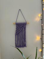 Handgemaakt Macrame Wandkleed - Lila, Ophalen of Verzenden, Nieuw