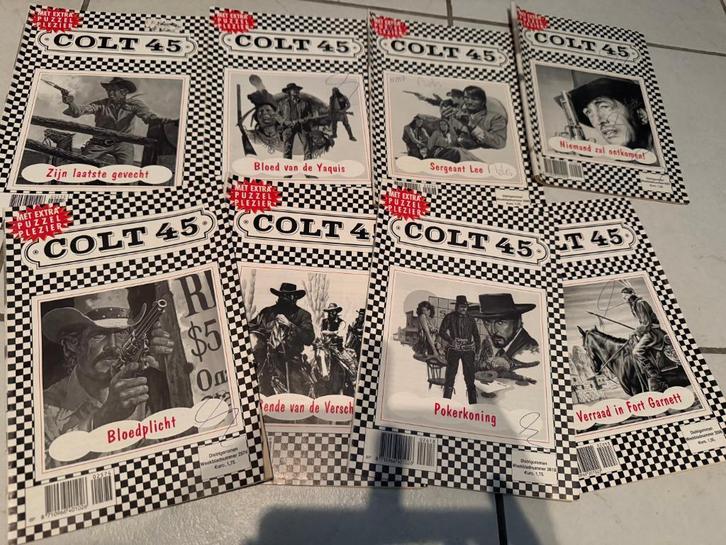 Vintage westerns boekjes - Colt 45 - Distrigo -romans, Boeken, Avontuur en Actie, Gelezen, Ophalen of Verzenden