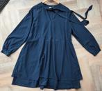 Junarose Donkerblauwe Jurk Maat 48, Junarose, Ophalen of Verzenden, Zo goed als nieuw, Blauw