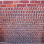 Strekmetaal racegaas geperforeerde plaat 2mm 122cm x 112cm, Ophalen, Gebruikt, IJzer