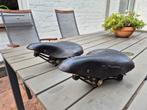 Lepper leren fietszadel - Vintage, Fietsen en Brommers, Fietsonderdelen, Ophalen, Gebruikt, Oldtimer, Lepper