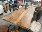 Magazijn leegverkoop boomstamtafel mangohout matrix, Nieuw, Ophalen of Verzenden, Info@wkhome.nl, Argonweg 20 Amersfoort