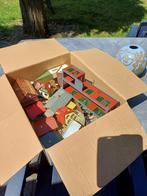 Set van  Modelhuisjes station kerk etc. modeltrein HO Faller, Overige merken, Gebruikt, Gelijkstroom, Overige typen