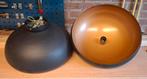 2 plafondlampen Menerva Zwart, Ophalen, Gebruikt, Minder dan 50 cm