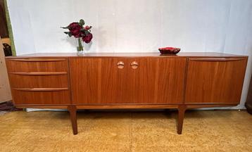 Gratis bezorging!Mid-Century Retro Vintage Teak Dressoir1960 beschikbaar voor biedingen