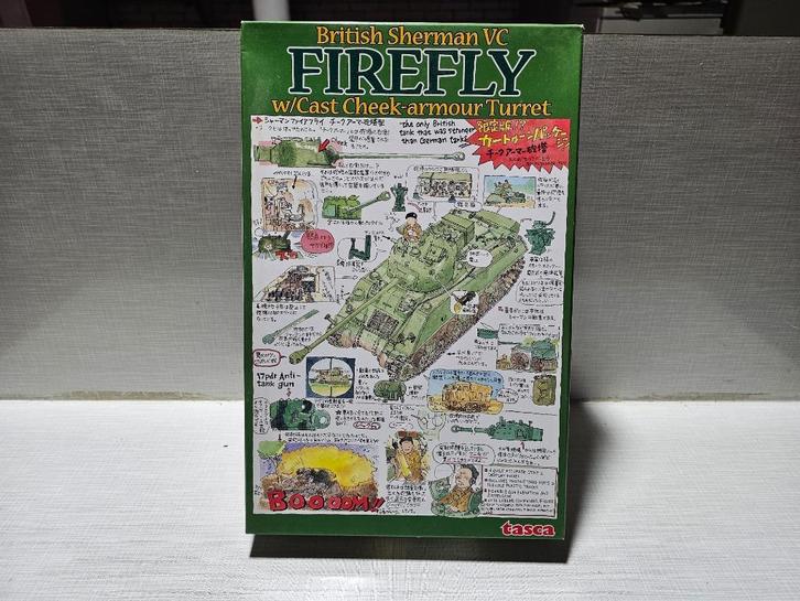 Tasca British Firefly modelbouwtank, Hobby en Vrije tijd, Modelbouw | Auto's en Voertuigen, Nieuw, Groter dan 1:32, Overige merken