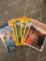 Reistijdschriften: Lonely Planet, Nat. Geo, Columbus, Lonely Planet, Europa, Reisgids of -boek, Ophalen