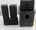 Denon geluidsset speakerset subwoofer, Ophalen of Verzenden, Gebruikt, Overige merken, Overige spelers