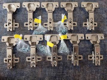 Keuken Kast scharnieren, kast beslag, met schroeven  beschikbaar voor biedingen