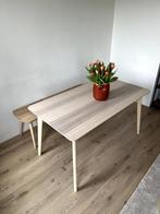 Ikea Lisabo tafel 140x78cm, Huis en Inrichting, 50 tot 100 cm, 100 tot 150 cm, Gebruikt, Rechthoekig