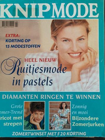 Knipmode mei 1992 vintage mode naaien patronen beschikbaar voor biedingen