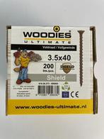 Woodies shield torxschroeven 3,5 x 40 mm, Tuin en Terras, Palen, Balken en Planken, Nieuw, Minder dan 180 cm, Palen, Ophalen