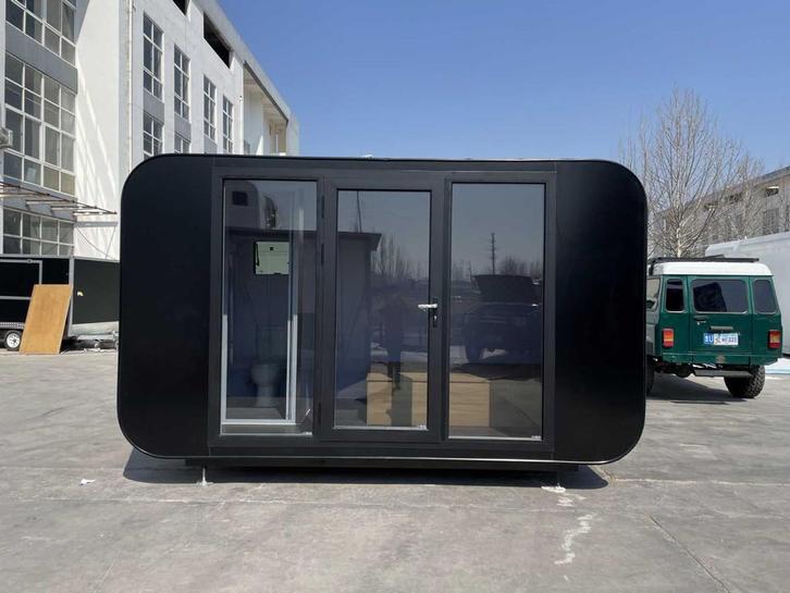 2025 Stahlworks Eco 4000 A Zwart Tiny house / Atelier / Kant, Zakelijke goederen, Machines en Bouw | Keten en Containers