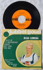 DUBBEL GOUD OLGA LOWINA - ALS IK ' S MORGENS NAAR HET DAL TO, Cd's en Dvd's, Vinyl Singles, Nederlandstalig, Ophalen of Verzenden